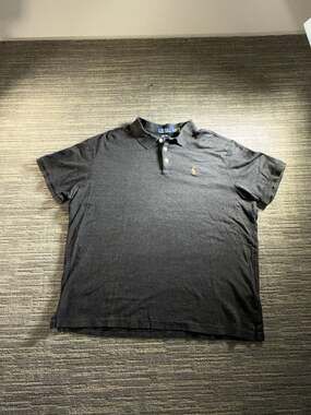 Polo Ralph Lauren Classic Fit Short Sleeve Polo Shirt Grey XL